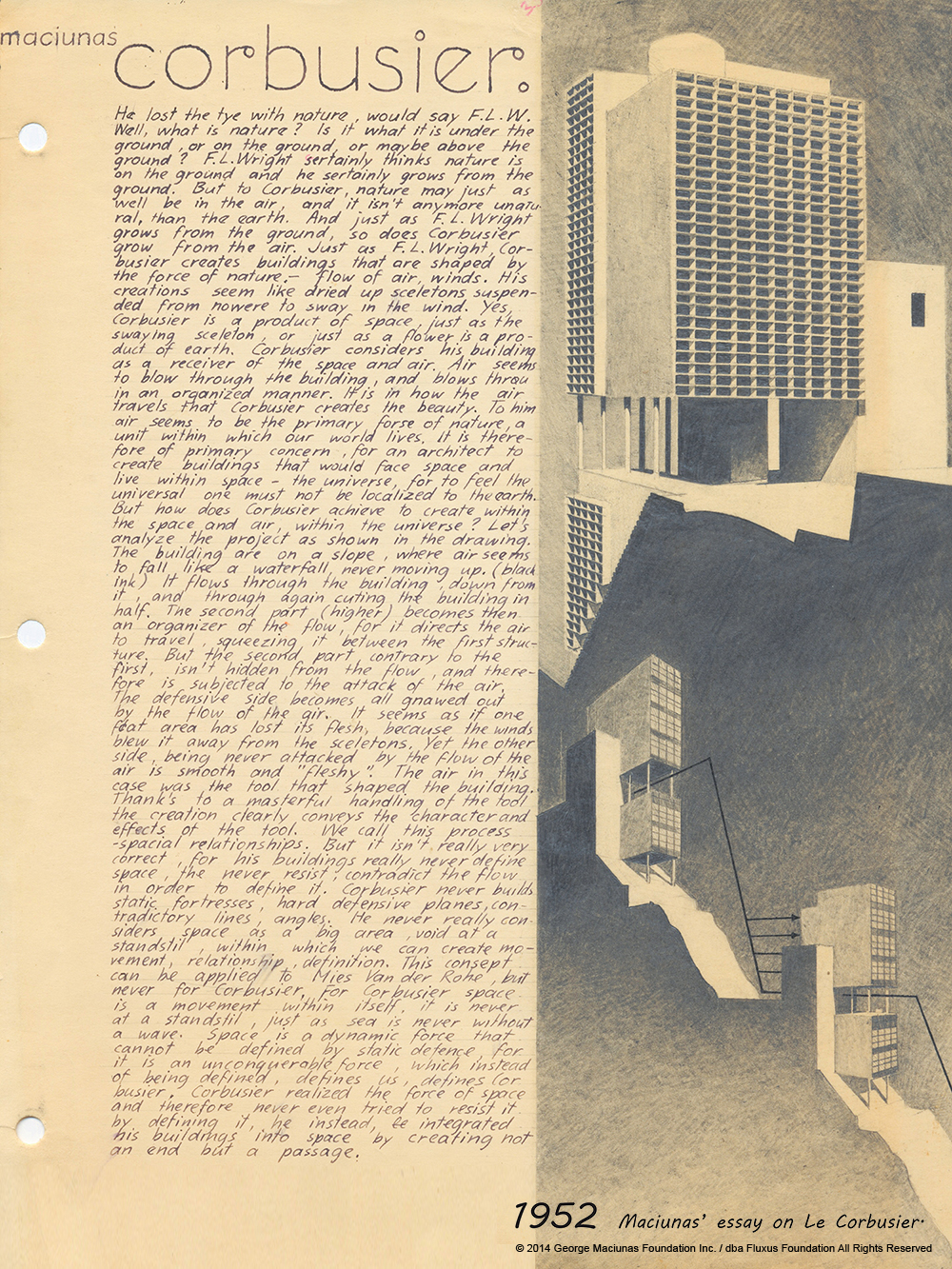 George Maciunas & Le Corbusier_Fluxus Foundation (2)